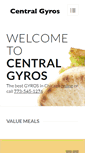Mobile Screenshot of centralgyros.com